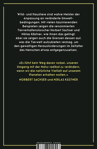 Zusatzmaterial 9783498002558 U4 von Tierwelt am Limit: Die erstaunlichen Anpassungsstrategien der Wild- und Haustiere und ihr Scheitern im Anthropozän von Norbert Sachser, Niklas Kästner