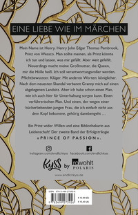 Zusatzmaterial 9783499273926 U4 von Prince of Passion – Henry von Emma Chase