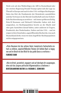 Zusatzmaterial 9783737102360 U4 von Das Sterben der Demokratie: Der Plan der Rechtspopulisten – in Europa und den USA von Richard C. Schneider, Peter R. Neumann