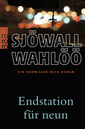 Buchcover von Endstation für neun: Ein Kommissar-Beck-Roman. von Maj Sjöwall, Per Wahlöö