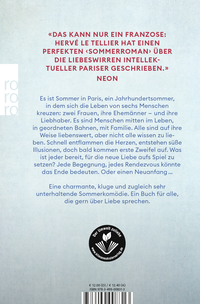 Zusatzmaterial 9783499008313 U4 von Kein Wort mehr über Liebe von Hervé Le Tellier