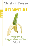 Buchcover von Stimmt's? Moderne Legenden im Test 1 von Christoph Drösser