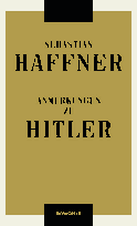 Buchcover von Anmerkungen zu Hitler von Sebastian Haffner