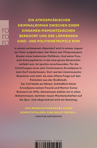 Zusatzmaterial 9783499012594 U4 von Am Samstag wird abgerechnet   von Davide Longo