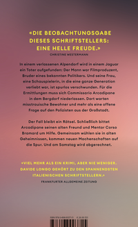 Zusatzmaterial 9783498003715 U4 von Am Samstag wird abgerechnet   von Davide Longo