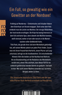 Zusatzmaterial 9783499016349 U4 von Mörderney: Das Grab im Sand von Joachim F. Kuck