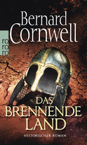 Buchcover von Das brennende Land von Bernard Cornwell
