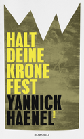 Buchcover von Halt deine Krone fest von Yannick Haenel