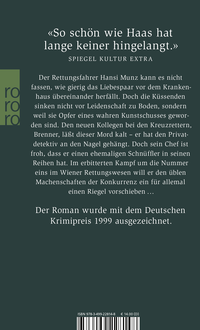 Zusatzmaterial 9783499228148 U4 von Komm, süßer Tod von Wolf Haas