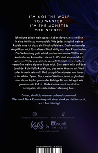 Zusatzmaterial 9783499018671 U4 von Rabid: Ihr Herz ist ungezähmt. Ihr Wille ungebrochen. von Ivy Asher, Raven Kennedy