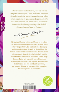 Zusatzmaterial 9783499009150 U4 von Ungezähmt – das Journal: So hörst du auf, gefallen zu wollen, und fängst an zu leben von Glennon Doyle