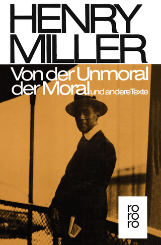 Buchcover von Von der Unmoral der Moral: und andere Texte