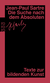 Buchcover von Die Suche nach dem Absoluten: Texte zur bildenden Kunst von Jean-Paul Sartre
