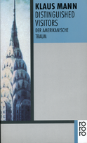 Buchcover von Distinguished Visitors: Der amerikanische Traum von Klaus Mann
