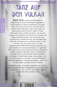 Zusatzmaterial 9783499009198 U4 von Fräulein Gold: Die Lichter der Stadt von Anne Stern