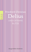 Buchcover von Unsichtbare Blitze: Ausgewählte Gedichte von Friedrich Christian Delius