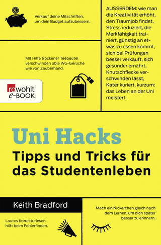Buchcover von Uni-Hacks: Tipps und Tricks für das Studentenleben