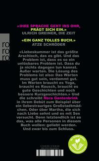 Zusatzmaterial 9783499630392 U4 von Verficktes Herz: & andere Geschichten von Nora Gantenbrink